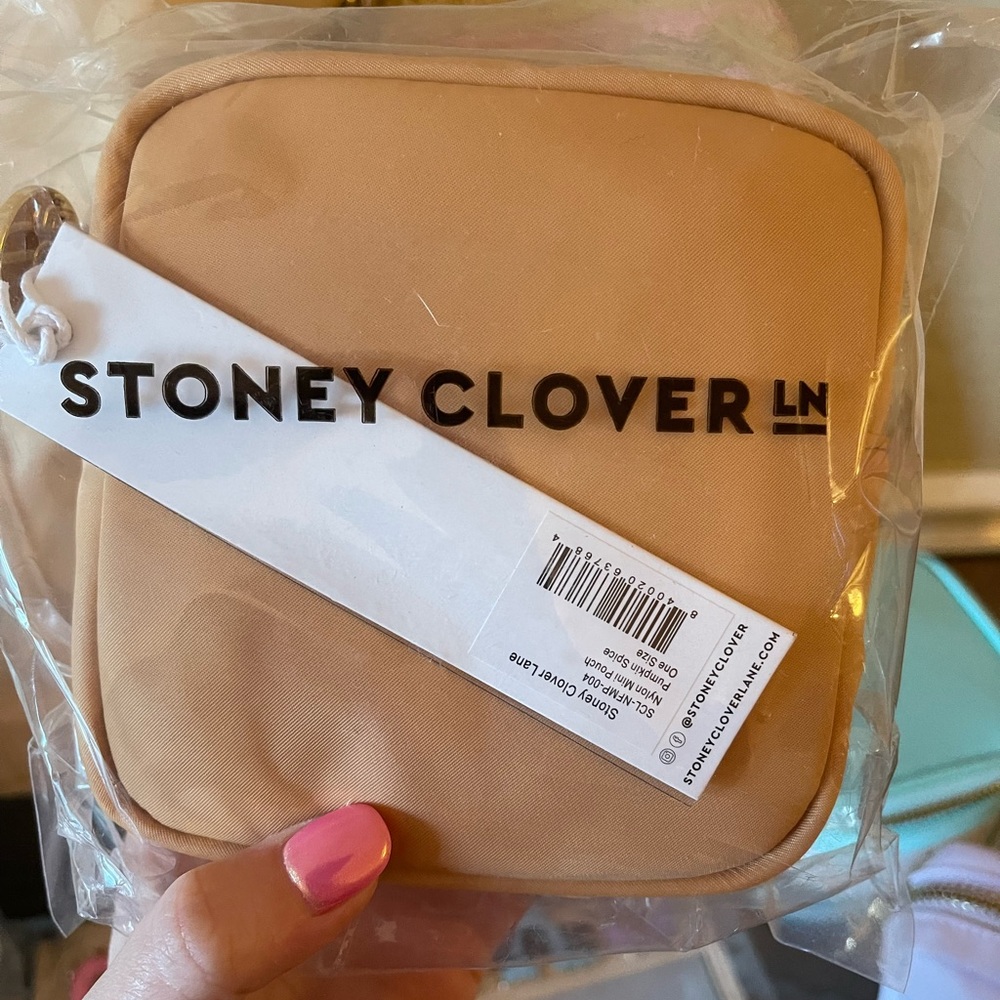 SOLD NWT Mini Pouch in Pumpkin Spice